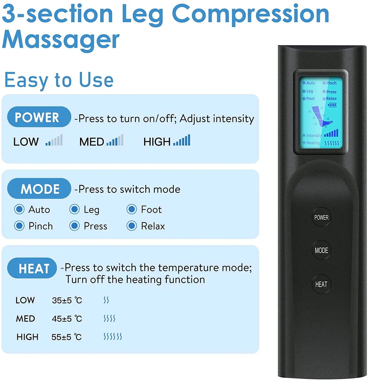 Full leg massager